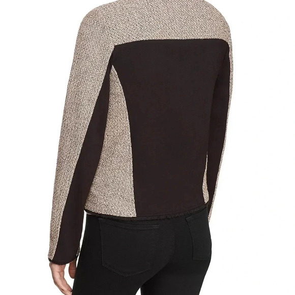 Donna Karan New York Tweed Contrast Blazer Size 10 - Picture 2 of 7